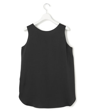 23区 【Oggi5月号掲載】ミスティサテン タンクトップ グレー系