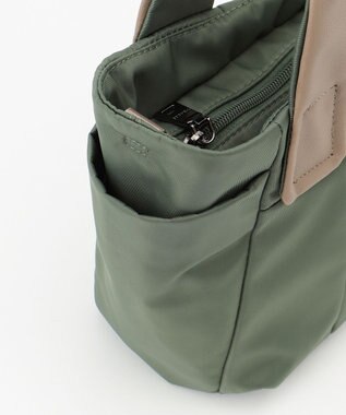 Y'SACCS 【Y’SACCS vous et】ナイロンキリカエ2WAYトート Sサイズ ライトグリーン