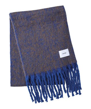 MOONBAT estaa ボリュームマフラー シャンブレー／手洗い可