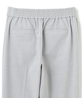 UNFILO マイビューティ テーパードパンツ ライトグレー