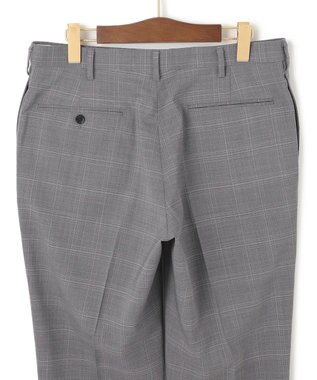 J.PRESS MEN 【Peppin Merino Comfort】【ウォッシャブル可 / 折り目加工】ファンシーチェック スラックス / ノータック ライトグレー系4