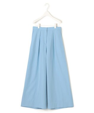 ICB 【洗える】 UnleashLite タックパンツ サックスブルー系