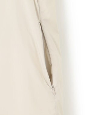 ICB L ADSダウン スタンドカラーコート トープ系