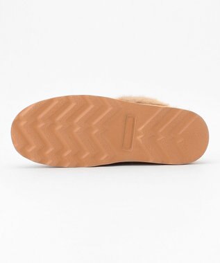 ANY SIS 【WEB・一部店舗限定】2WAYフェイク ムートン サンダル キャメル