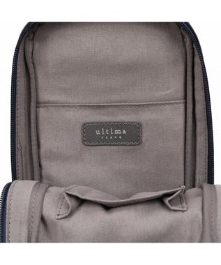 ACE BAGS & LUGGAGE ultima tokyo デルタ ボディバッグ フロントファスナーポケット 17366 ウルティマトーキョー ネイビー×グレー