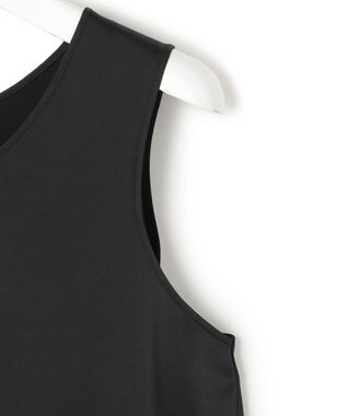 23区 【Oggi5月号掲載】ミスティサテン タンクトップ グレー系