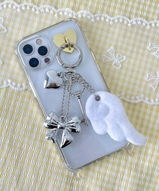 WEGO エンジェルウィングキーホルダー ホワイト