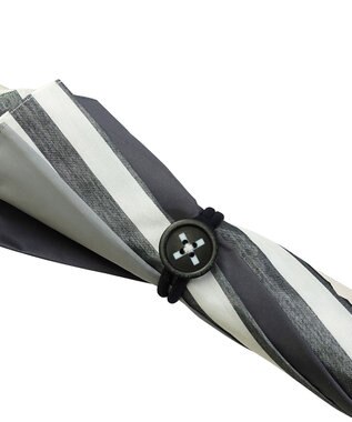 +RING UNISEX プラスリング 長傘 60cm BLK-STP T1373 黒