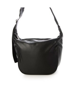 UNBILLION カシュカシュ cachecache / レザータッチソフトショルダーバッグ ブラック
