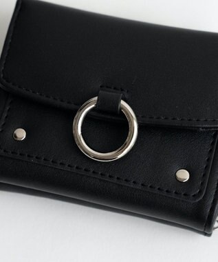WEGO リングフラップウォレット ブラック