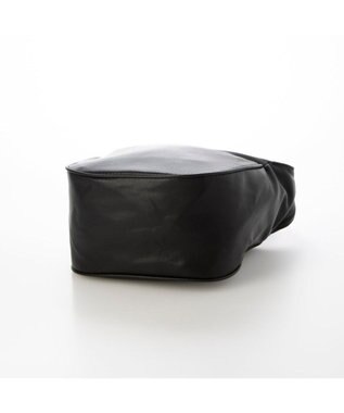 UNBILLION カシュカシュ cachecache / レザータッチソフトショルダーバッグ ブラック