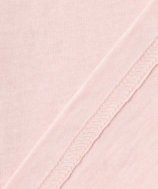 ANY KIDS チュール袖 七分Tシャツ ピンク