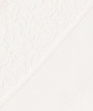 ANY SIS L 【洗える】レイヤードレース ブラウス オフ