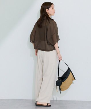 Green Parks ５分袖メッシュジャケット Mocha