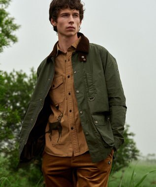 JOSEPH ABBOUD MOUNTAIN 【テーム ヤルヴィコラボレーション】バンビ プリント シャツ キャメル系