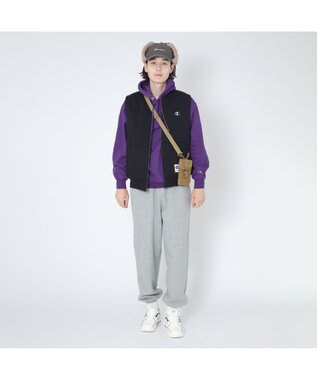 林八百吉商店 Champion　タフタアビエイターキャップ チャコール