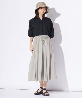 J.PRESS LADIES 【洗える・畳める】 LIBERTY リネン ハット ベージュ系