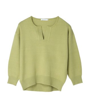 AMERICAN HOLIC バイパチスキッパーニットプルオーバー Pistachio