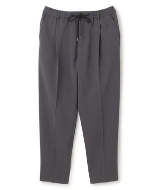 JOSEPH HOMME 【新柄】テクノボイルストレッチ ドロスト付きワイドテーパードパンツ / TEDDY CONVERTIBLE グレー系