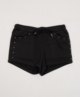 WEGO スタッズマイクロショートパンツ ブラック