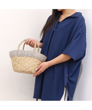 UNBILLION カシュカシュ cachecache / 口元かがりカゴバッグ