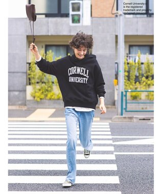 AMERICAN HOLIC Ｃｏｒｎｅｌｌ　ＵｎｉｖｅｒｓｉｔｙＲ　スウェットパーカー Black