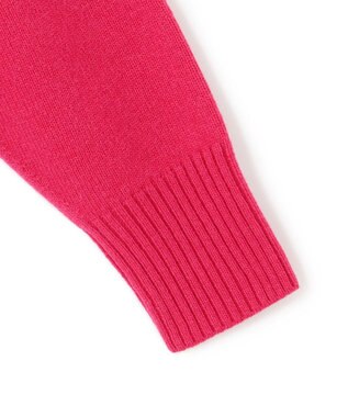 23区 S 【見上愛さんコラボカラー/Oggi掲載】カシミヤブレンド ハイネック ニット マゼンタ系