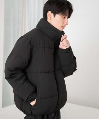 WEGO 【ユニセックス着用ITEM】パデッドブルゾン ブラック