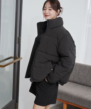 WEGO 【ユニセックス着用ITEM】パデッドブルゾン ブラック