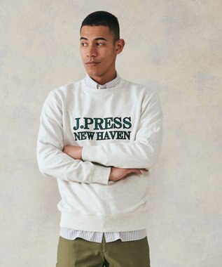 インレージャージ クルーロゴパーカー / J.PRESS MEN | ファッション
