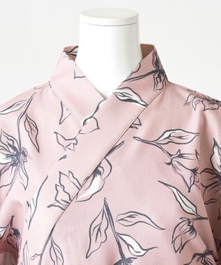 Feroux 【洗える・2WAY】 簡単着付け 浴衣 3点セット ピンク系4