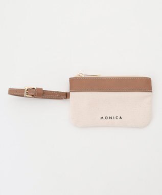 LA BAGAGERIE 【MONICA】A4フリンジキャンバストート キャメル×アイボリー