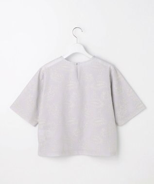 ANY SIS S レースクロップド プルオーバー アイスグレー