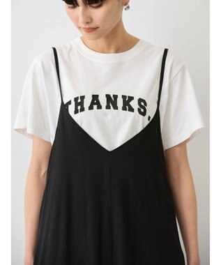 AMERICAN HOLIC Ｖネックキャミワンピース Black