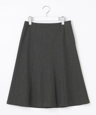 J.PRESS LADIES 【洗える】アルガンシルク スカート グレー系