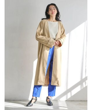 Green Parks 花粉防止　着流しコート Beige