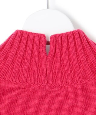 23区 S 【見上愛さんコラボカラー/Oggi掲載】カシミヤブレンド ハイネック ニット マゼンタ系