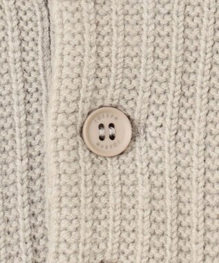 JOSEPH HOMME エアリーシープコットン / ヘンリーネックニット アイボリー系