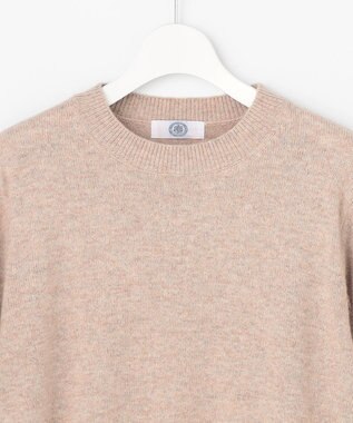 J.PRESS LADIES L 【人気素材】CAT クルーネック ニット ベージュ系