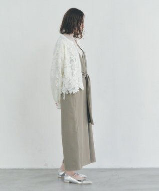 YECCA VECCA レースブルゾン Ivory