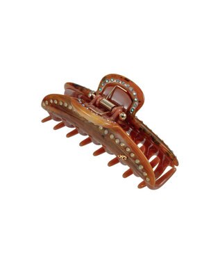 ACCA ティアラクイーン クリップLサイズ ブラウン