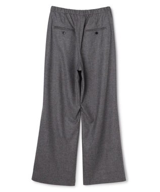 uncrave フランネル フレアパンツ チャコール