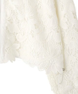 YECCA VECCA レースブルゾン Ivory
