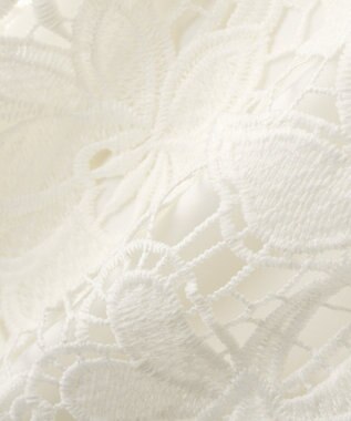 YECCA VECCA レースブルゾン Ivory