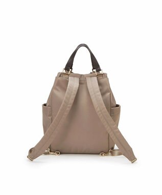 TOPKAPI 【TREASURE TOPKAPI】ナイロン ドローストリングトート リュック / バッグパック ベージュ