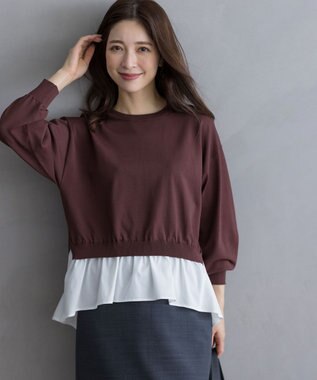 ストレッチクリアドッキング ニットプルオーバー