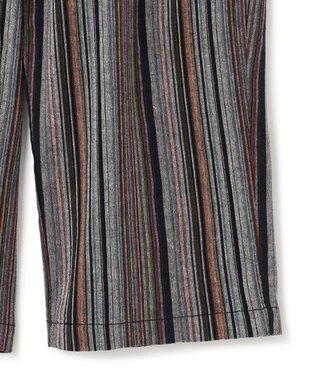 J.PRESS YORK STREET 【UNISEX】ストライプパンツ ライトグレー系1