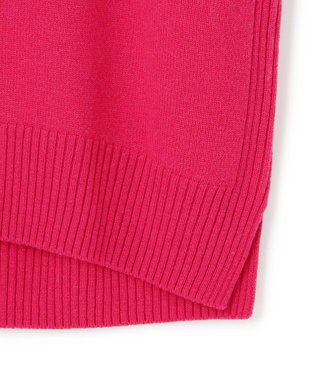 23区 S 【見上愛さんコラボカラー/Oggi掲載】カシミヤブレンド ハイネック ニット マゼンタ系