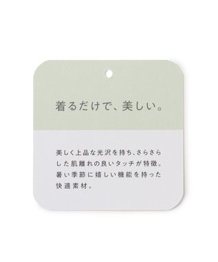 UNFILO BEAUTY FORM-Tコットン ロゴ半袖T トップグレー