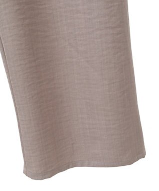 Green Parks 胸元バルーンウエストリボンサロペット Light Beige